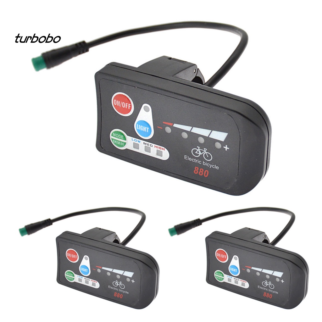 Bảng Điều Khiển Xe Đạp Điện Chống Ăn Mòn 36V 48V LED 880