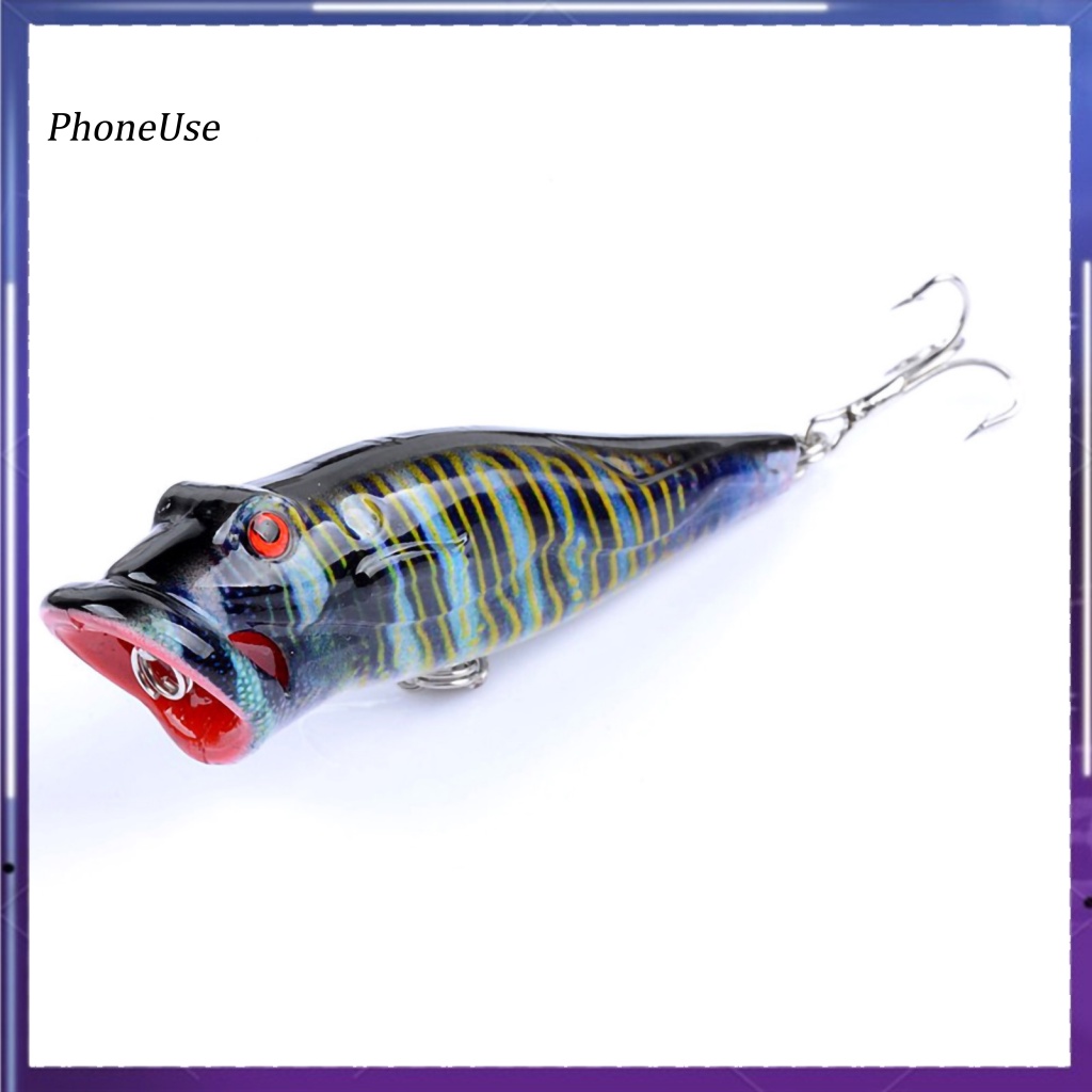 Mồi Giả Nhử Cá Bằng Nhựa PU 8cm Kèm Móc Câu Sắc Bén