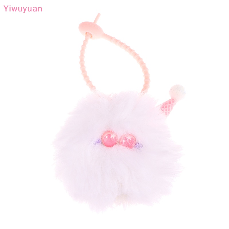 < Yiwuyuan > Móc Khóa Hình Thú Nhồi Bông Mềm Mại Dễ Thương Trang Trí Ba Lô / Ô Tô