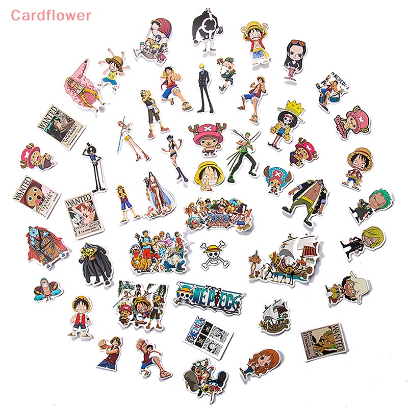 Bộ 48 / 50 / 60 Miếng Dán Hoạt Hình Trang Trí Điện Thoại / Ván Trượt / Máy Tính