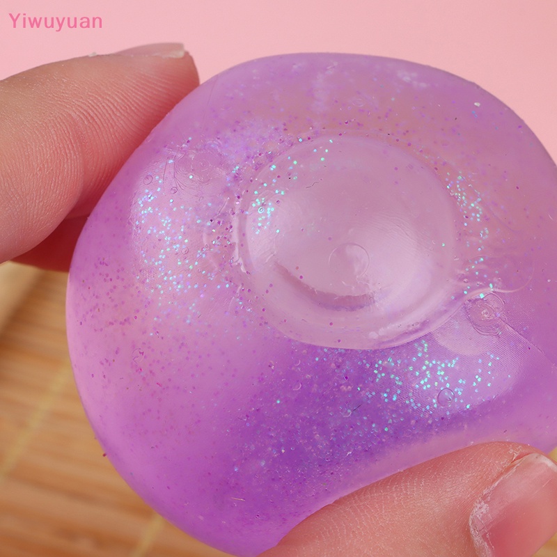 < Yiwuyuan > Đồ Chơi Maltose Bánh Bao Hấp Phát Nhạc Đàn Hồi Chậm Màu Vàng Kim Sáng Tạo Mới Cho Trẻ Em