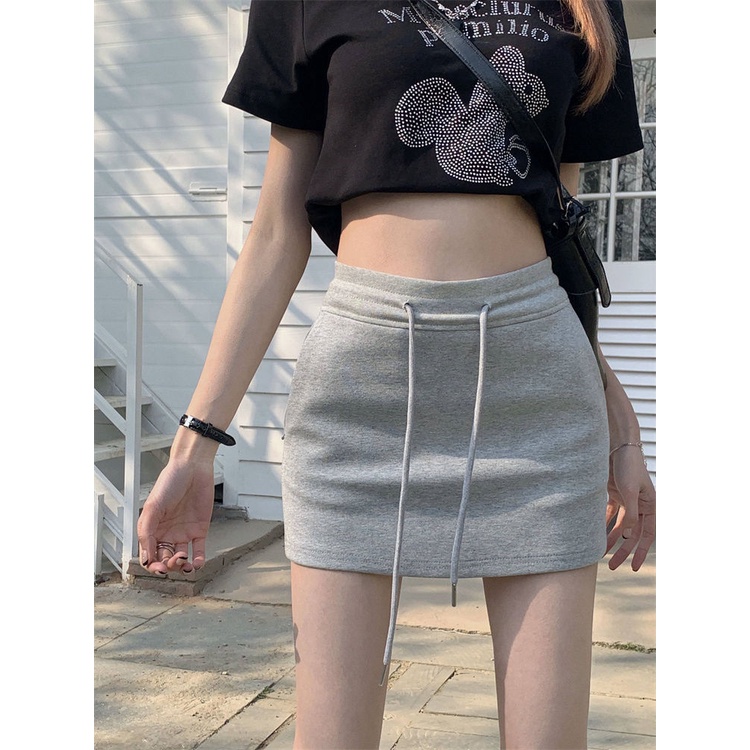 CheeseBunny Chân Váy Chữ A Ngắn Cao Cấp , Chân Váy Dạ Siêu cá Tính