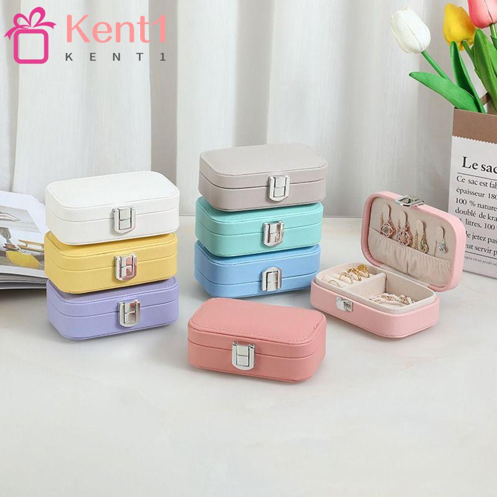 KENT1 Hộp Đựng Trang Sức Bằng Da Ốp