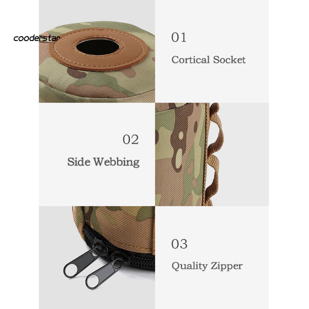 Vỏ Bọc Bình Gas Bằng Vải Oxford Họa Tiết Rằn Ri Tiện Dụng Khi Đi Dã Ngoại