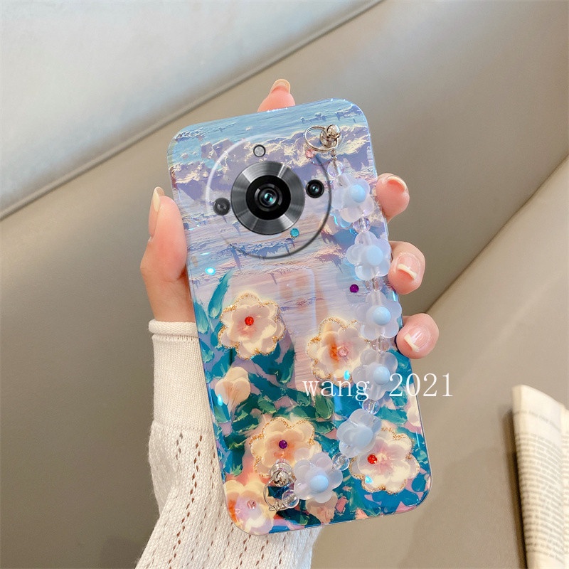 Ốp Điện Thoại Mềm Họa Tiết Tranh Sơn Dầu Ánh Xanh Cho Realme11 Pro Realme 11 Pro + Plus 5G 2023 Realme 11 Pro 5G
