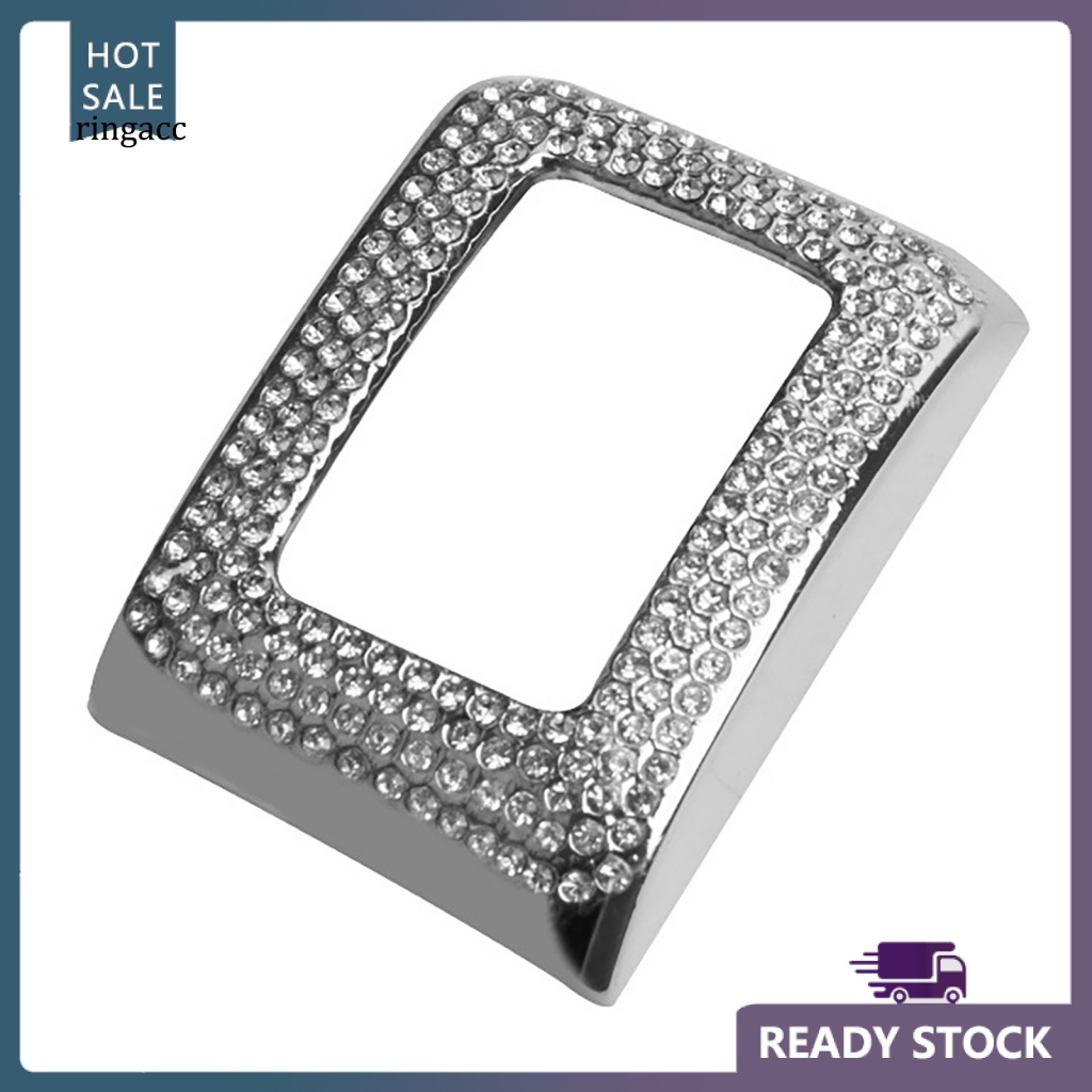 Khung Viền Nút Đèn Cảnh Báo Đính Đá Lấp Lánh Cho Xe Hơi Honda Civic 10 Generation