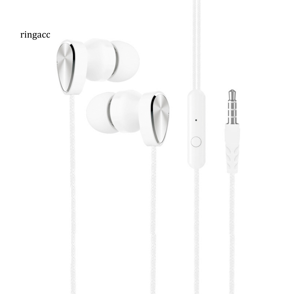 Tai Nghe Nhét Tai RGA L106 Jack 35mm Có Micro Âm Thanh Siêu Trầm Cho Điện Thoại