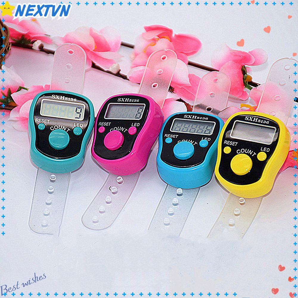 NEXTVN 1 Dụng Cụ Đếm Cầu Nguyện Bằng Ngón Tay Mini Màu Sắc Ngẫu Nhiên
