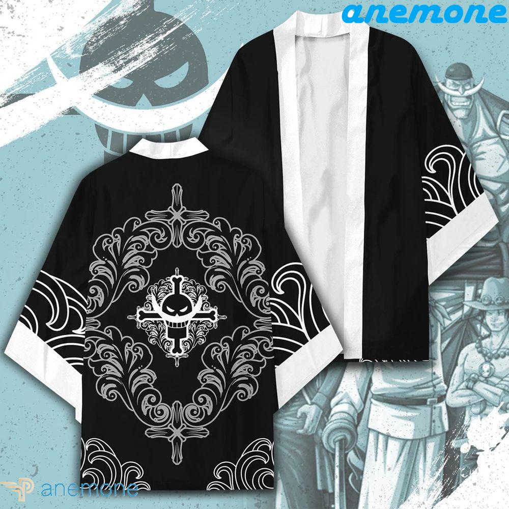 ANEMONE Áo Khoác Kimono Đỏ In Hình Anime Monkey D Luffy Dễ Thương Cho Nam