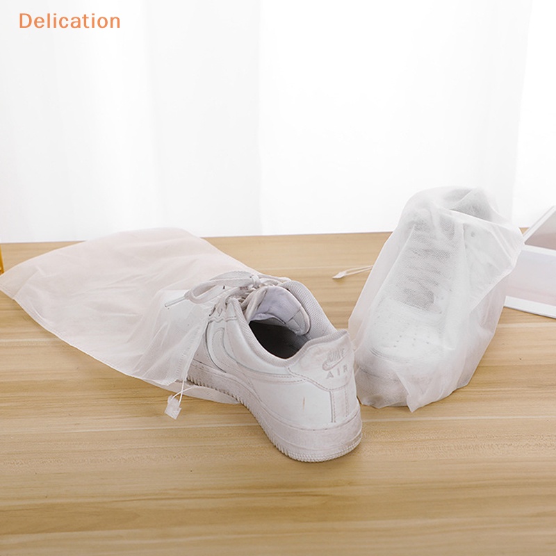 Set 10 Túi Đựng Giày Bằng Vải Không Dệt Chống Nước Tiện Dụng