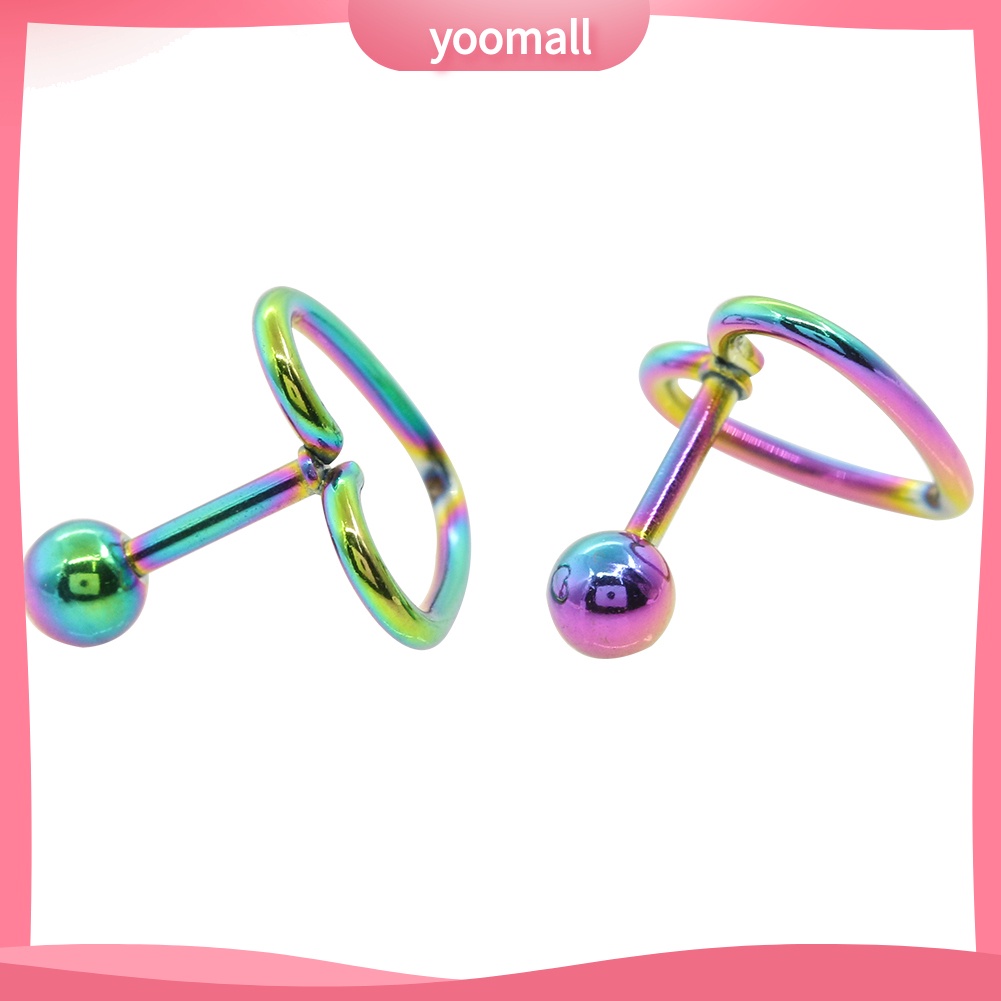 Khuyên Tai Thép Không Gỉ Hình Trái Tim Thời Trang Dành Cho Nữ