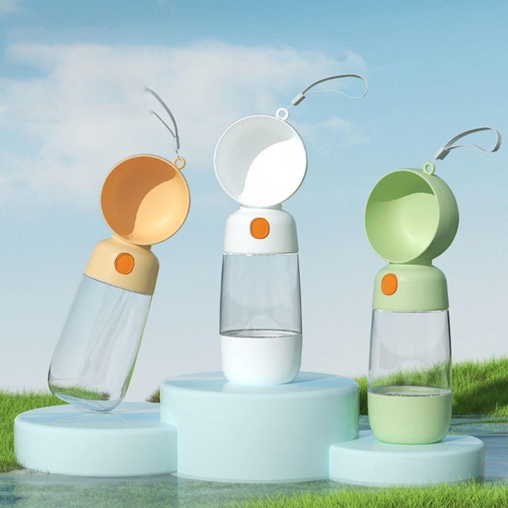 GIOVANNI Bình Đựng Nước Cho Chó Bằng Nhựa Màu Trắng / Cam / Xanh Lá Nhỏ Gọn Có Thể Tháo Rời