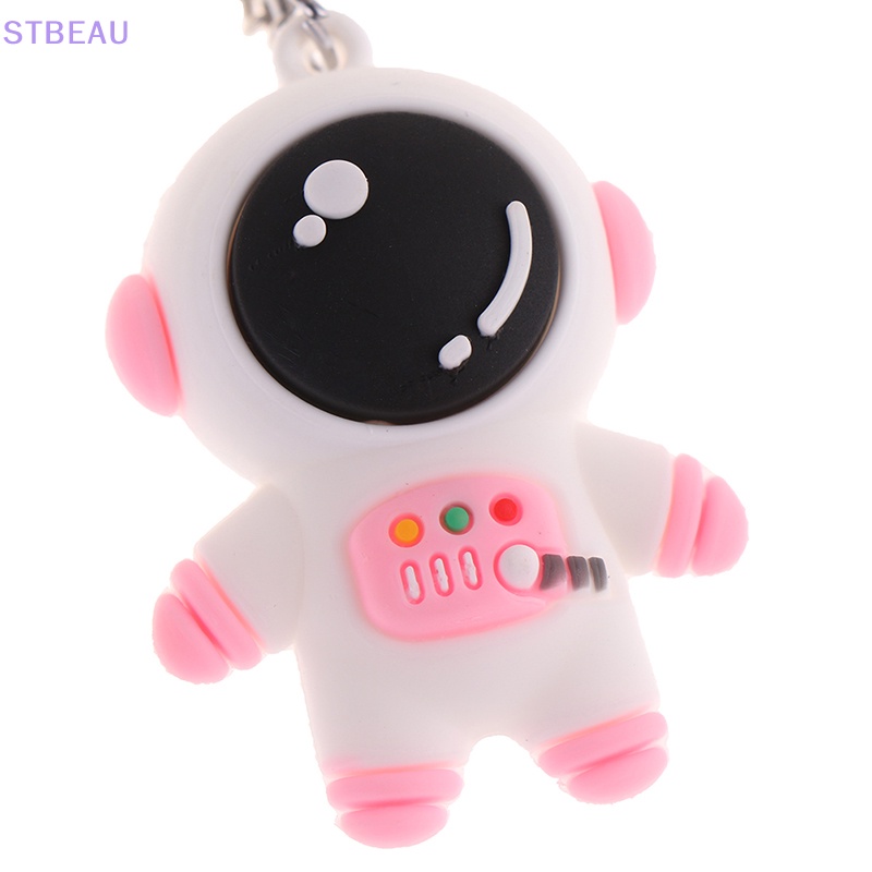 [Cxsteau] Móc Khóa Kim Loại Hình Phi Hành Gia Hành Tinh Vũ Trụ Tên Lửa Dễ Thương MME