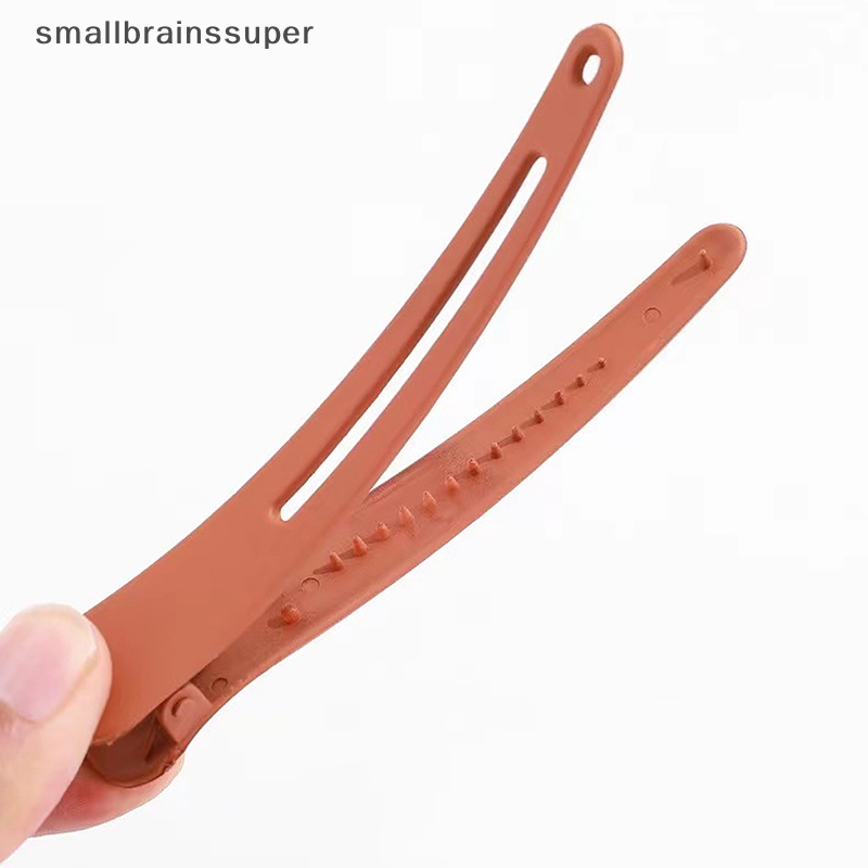 Set 10 Kẹp Mỏ Vịt Bằng Nhựa Màu Kẹo Chuyên Dụng Tạo Kiểu Tóc DIY