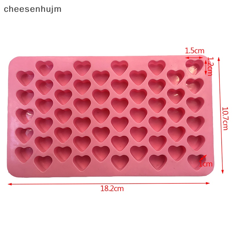 Khuôn Silicon Làm Đá / Sô Cô La / Đá Viên Hình Trái Tim Mini 3D DIY