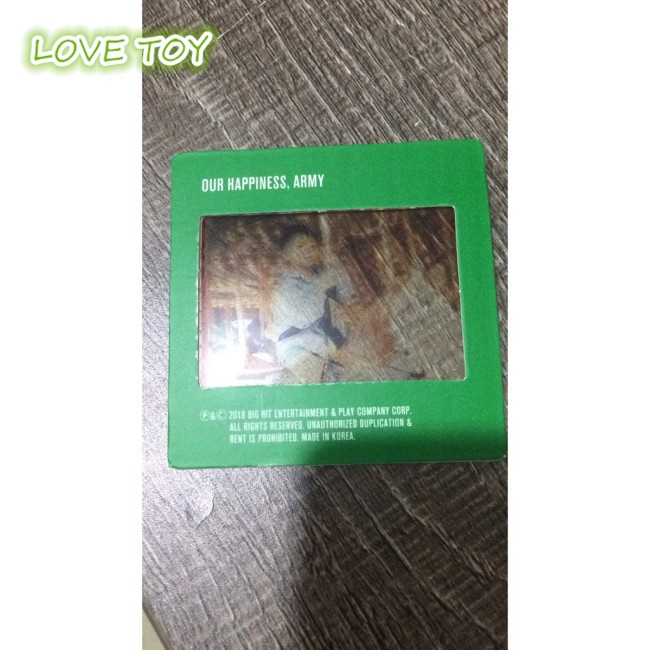 Thẻ Hình Nhóm Nhạc Bts Cho Bé