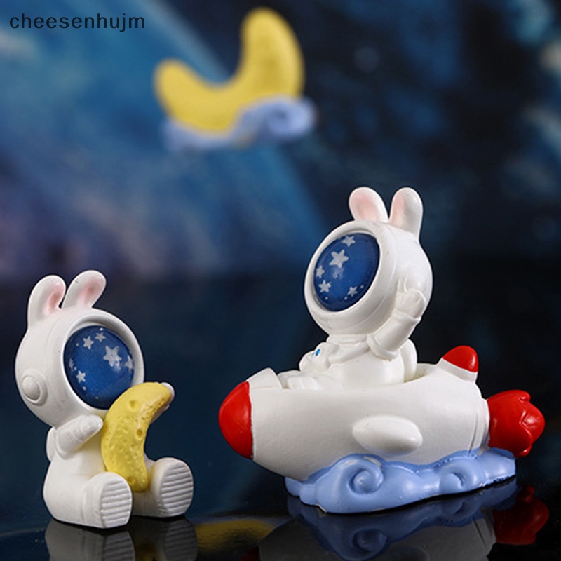 Mô Hình Chú Thỏ Không Gian Dùng Trang Trí Nhà Cửa / Lễ Phục Sinh