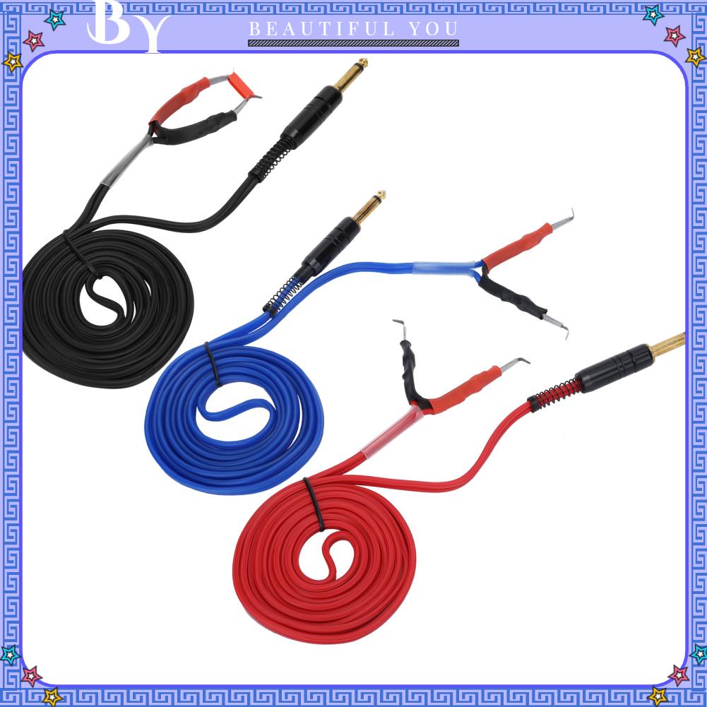 Fluorine073 Chuyên nghiệp Silicone Máy Xăm Kẹp Dây Hình Nguồn Điện Móc Dòng Phụ Kiện