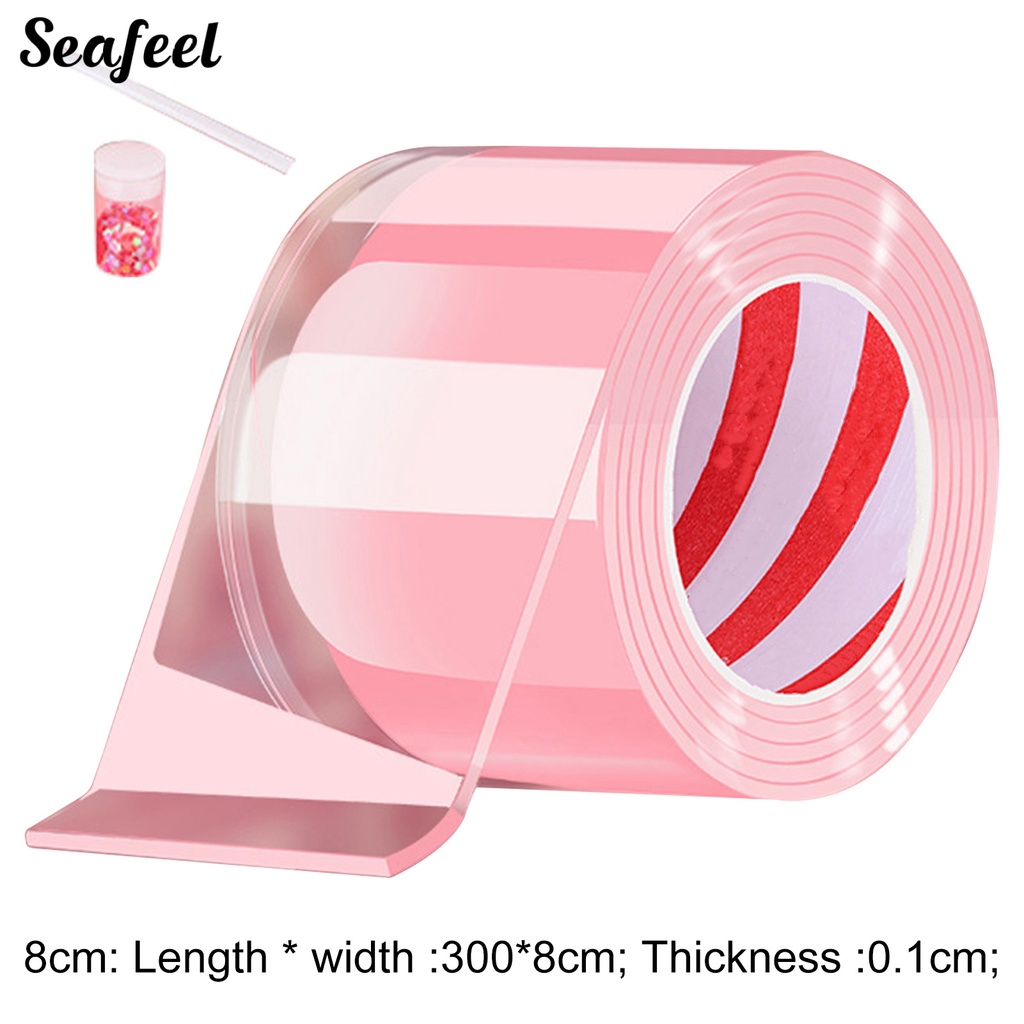 1 Bộ Băng Keo Nano Hai Mặt Không Để Lại Dấu Vết