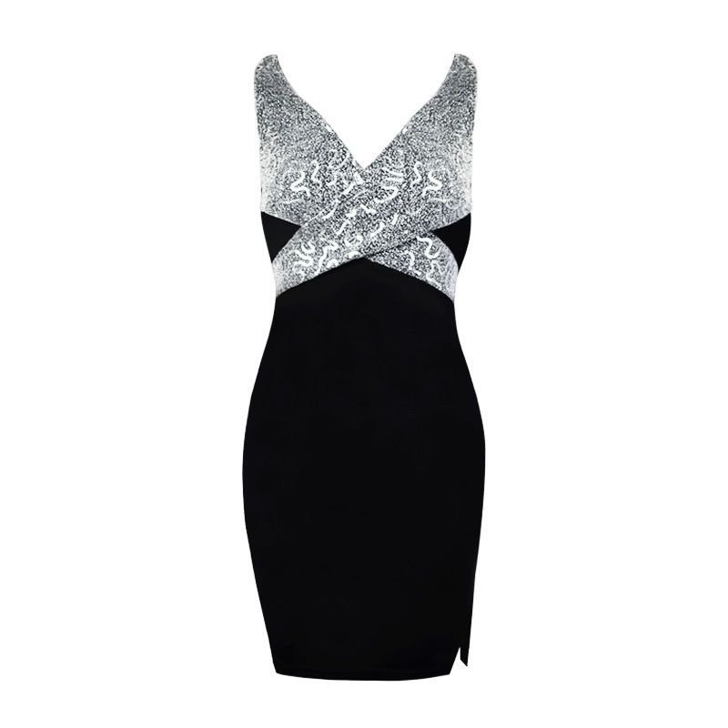 Đầm Ngắn Ôm Eo Che Phủ Bụng Thời Trang Tiệc Tùng Dành Cho Nữ