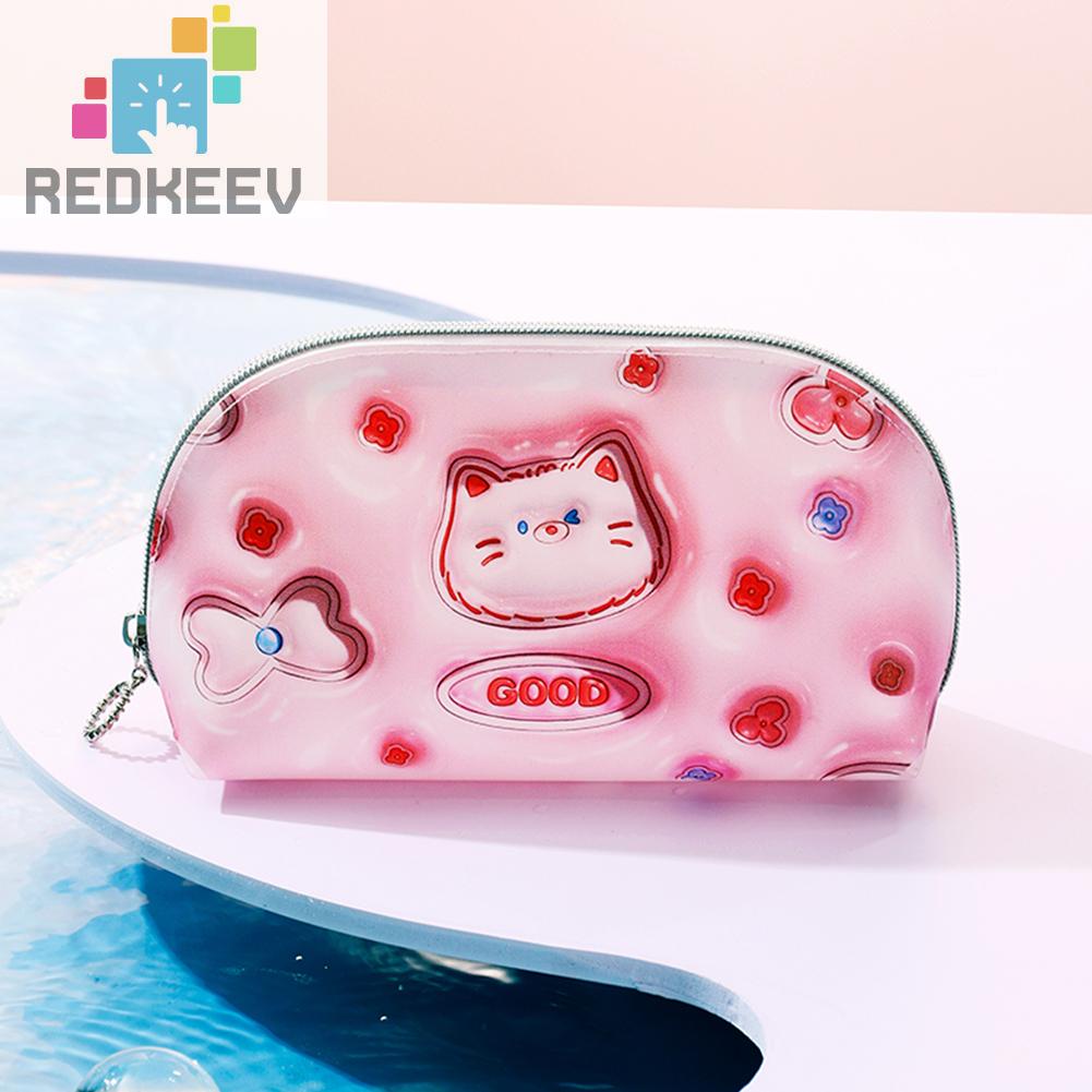 Túi Đựng Mỹ Phẩm 3D Họa Tiết Hoạt Hình Dễ Thương