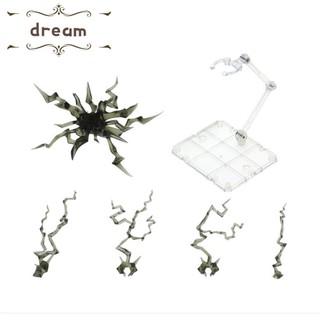 【DREAMLIFE】Figure Display Stand Bracket EFFECT IMPACT Lightning Kits Gundam Shf Display