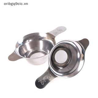 Oribgq9cic lọc trà bằng thép không gỉ lưới lọc trà tốt Phễu lọc trà phụ kiện VN