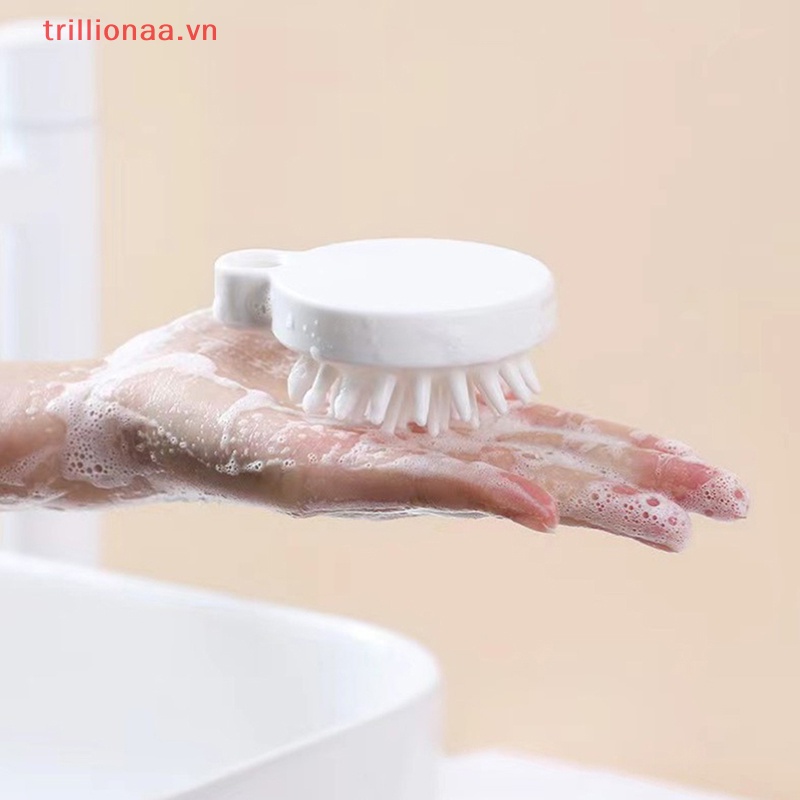 1 Lược Silicone Mát Xa Da Đầu Phong Cách Nhật Bản