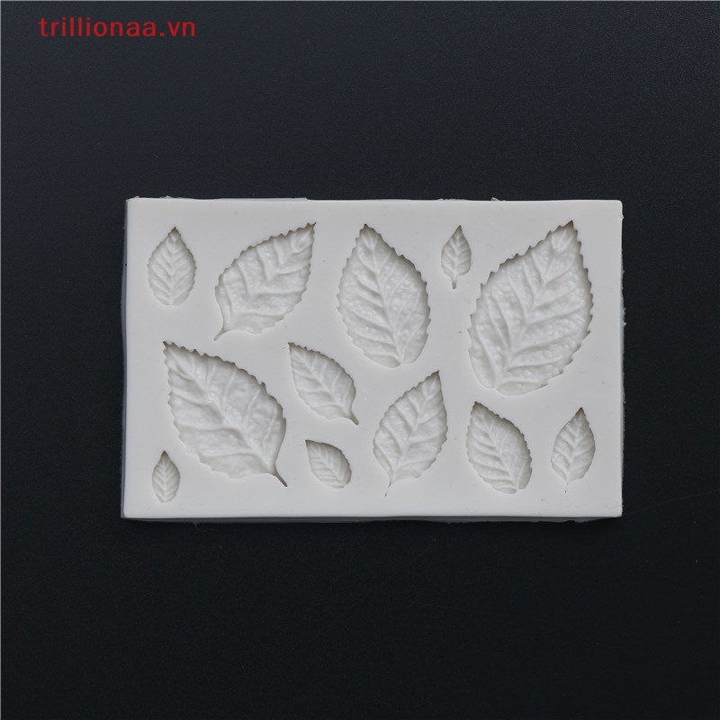Khuôn Silicon Làm Bánh Hình Chiếc Lá Xinh Xắn