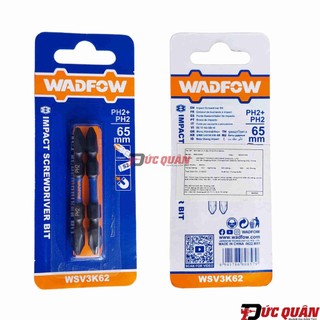 Bộ 2 Mũi bắt vít 2 đầu ( Ph2 dài 65mm ) WADFOW