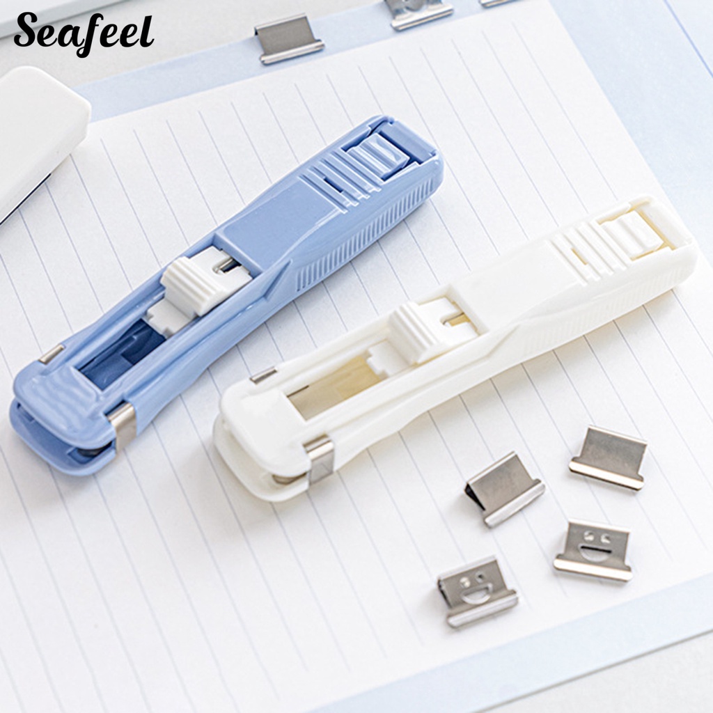 1 Bộ Kẹp Tài Liệu Bằng Nhựa Có Thể Tái Sử Dụng