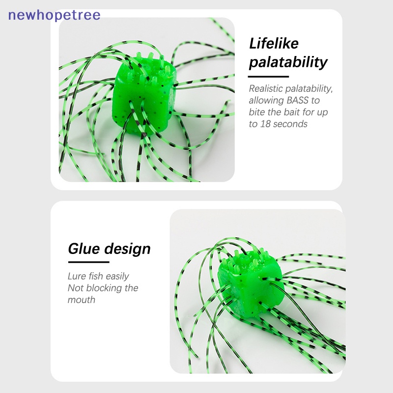 Ntvn Set 6 Mồi Xúc Xắc Mềm Câu Cá Thủ Công JP Mồi Đường Ray Mồi Câu Cá Đường Phố Creek Whisker