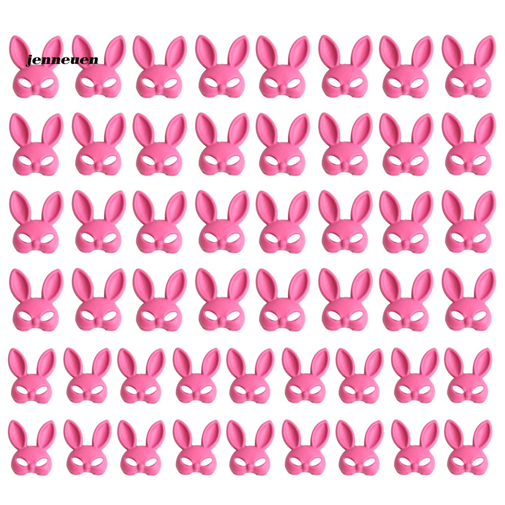 Set 50 Phụ Kiện Trang Trí Móng Nghệ Thuật Hình Thỏ 3D Có Thể Tháo Rời