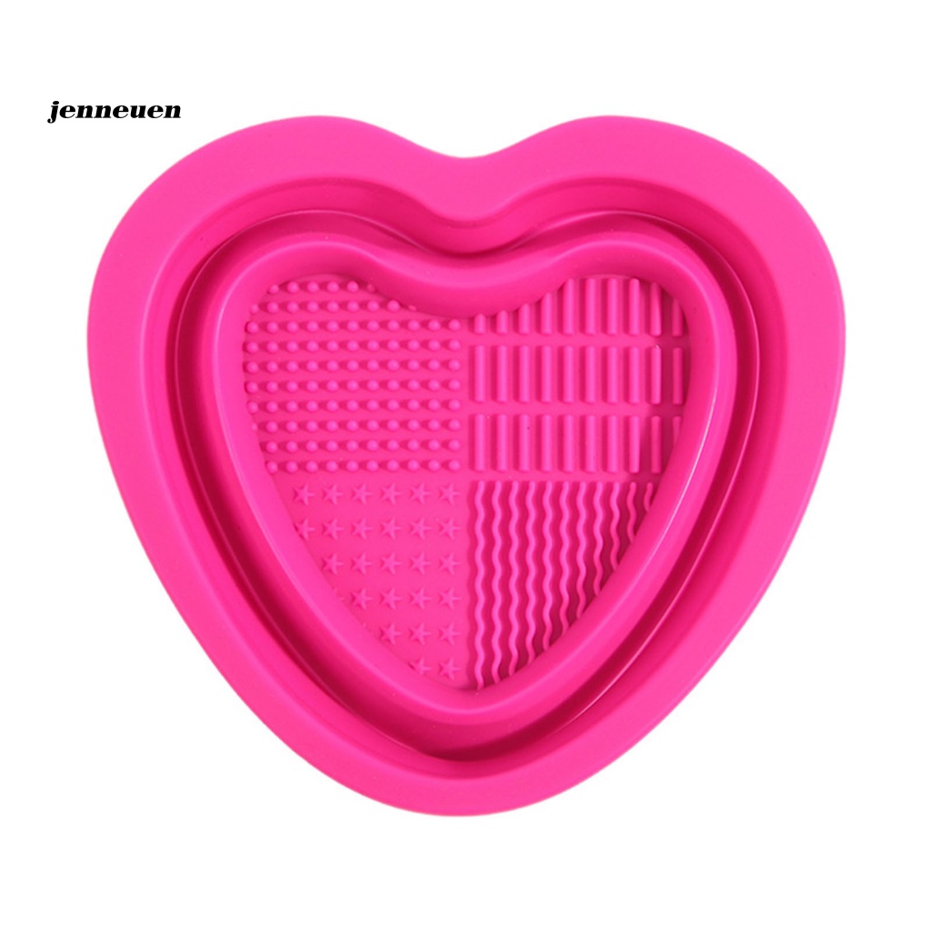 Miếng Rửa Mặt Đa Năng Hình Trái Tim Dành Cho Nữ