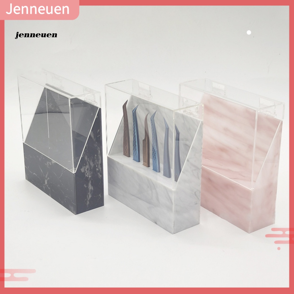 Giá Đỡ Lông Mi Giả Kèm Nhíp Chống Bụi Có Thể Tái Sử Dụng