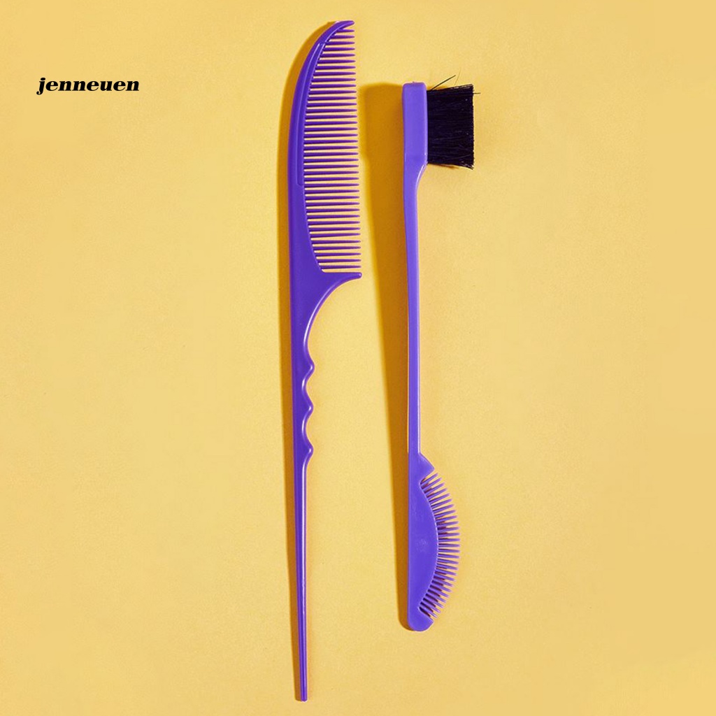 Set 2 Lược Chải Tóc Hai Mặt Tạo Kiểu Chuyên Nghiệp