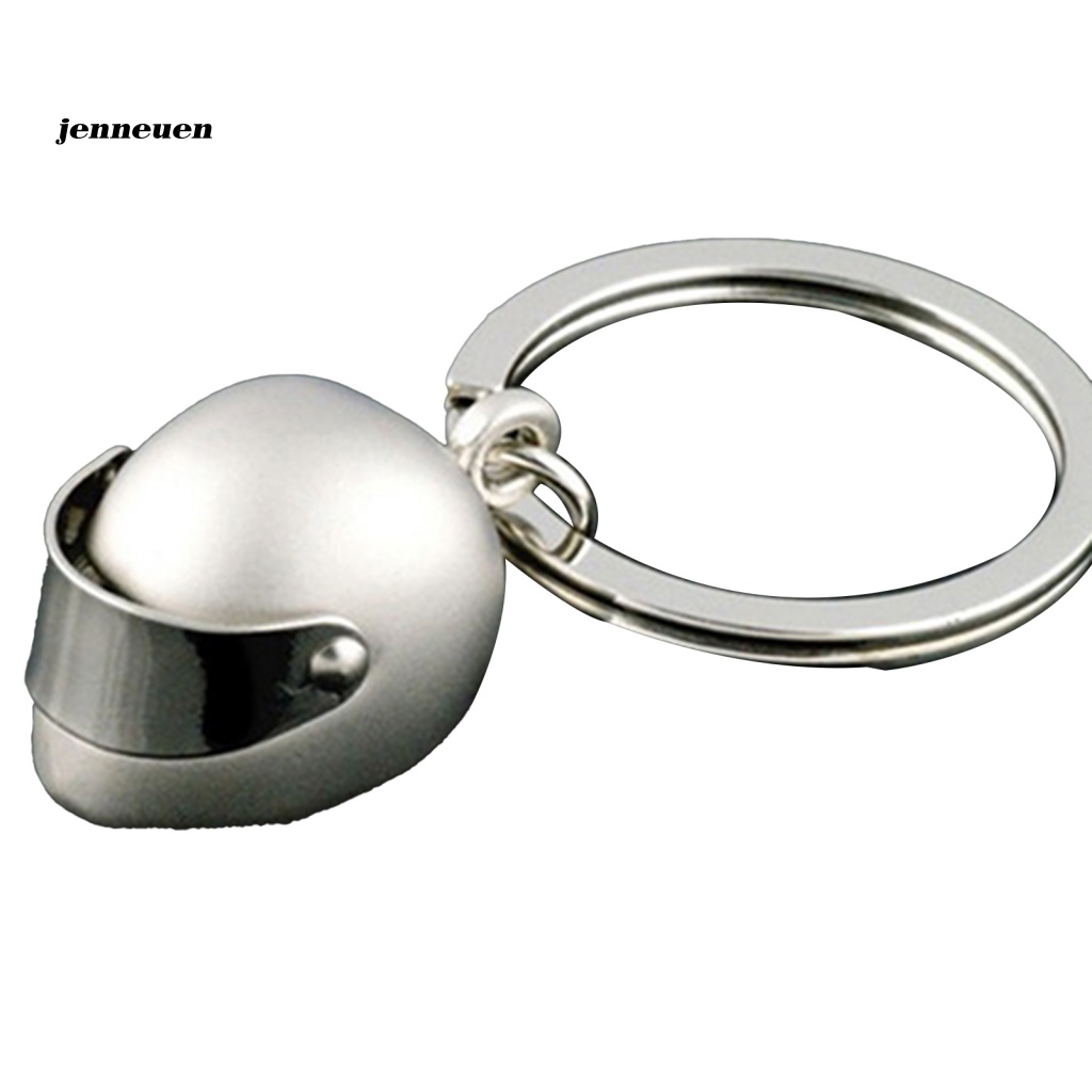 Móc Khóa Kim Loại Hình Nón Bảo Hiểm Xe Máy Cá Tính Sáng Tạo Mới