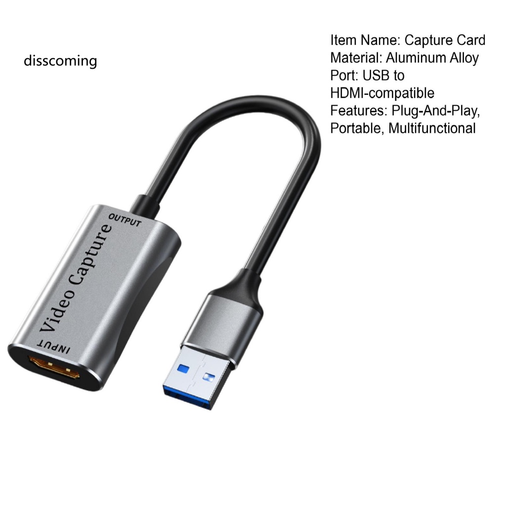 Áo Thun SL SL SL SL SL SL SL| Thẻ Thu Tín Hiệu Video 1080p Hd-compatible Usb Sang Hdmi Không Để Lại Trực Tiếp Chuyên Nghiệp