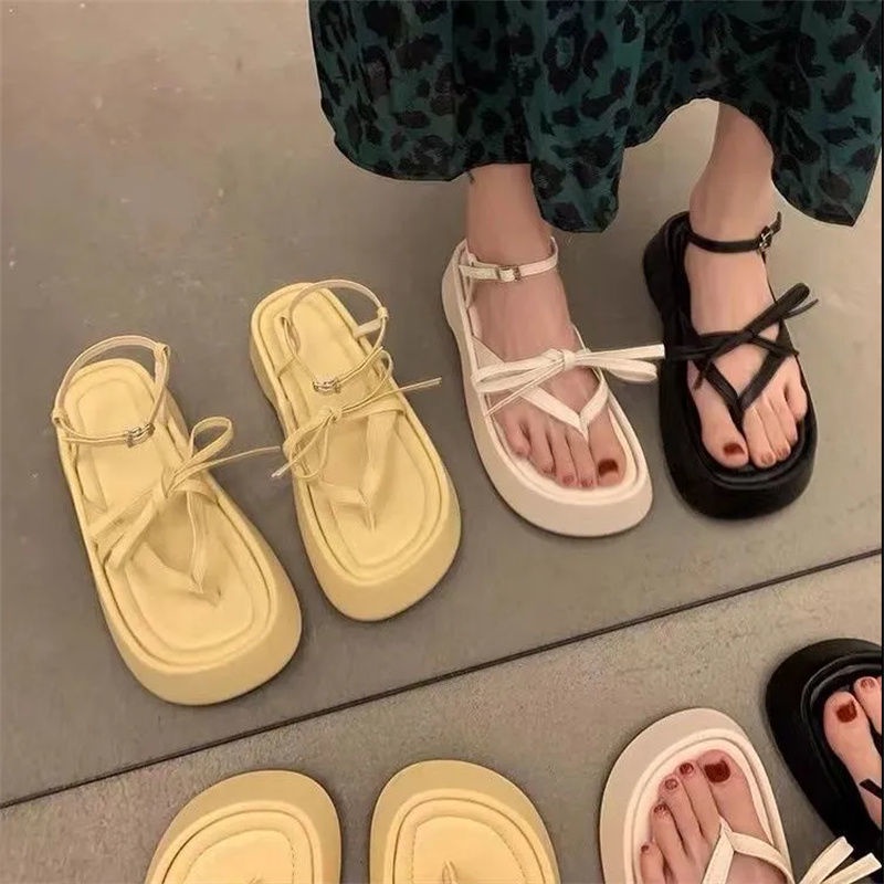 Leosoxs dép sandal nữ dép nữ dép bánh mì nữ dép bánh mì Chống Trượt 071821