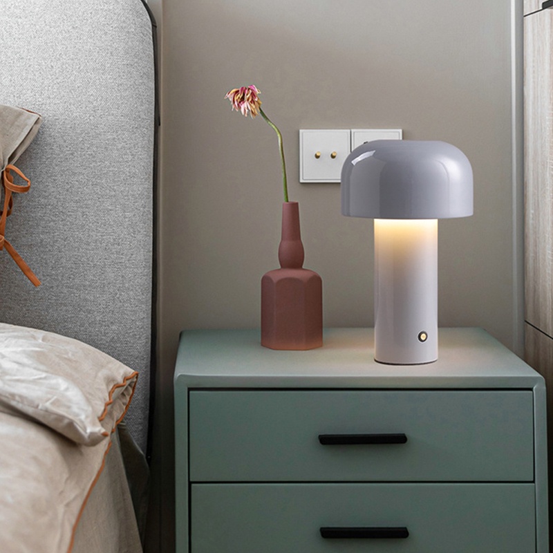 Đèn Ngủ Bóng LED Hình Nấm Có Công Tắc Cảm Ứng Để Bàn Trang Trí Phòng Ngủ