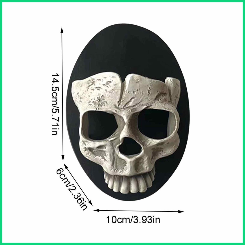 Giá Đỡ Đèn Cầy Hình Đầu Lâu Bằng Nhựa Resin Phong Cách Gothic Độc Đáo