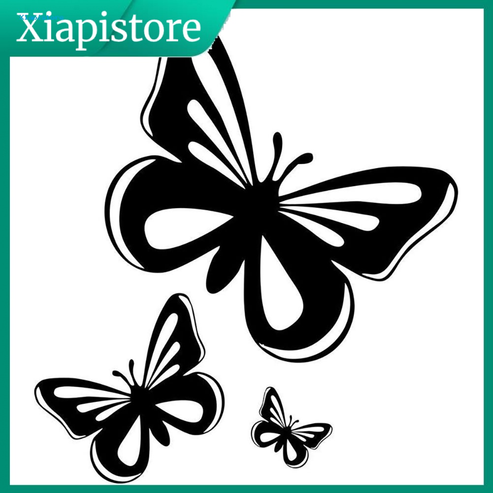 Miếng Dán Hình Bướm Chống Nước Trang Trí Xe Hơi