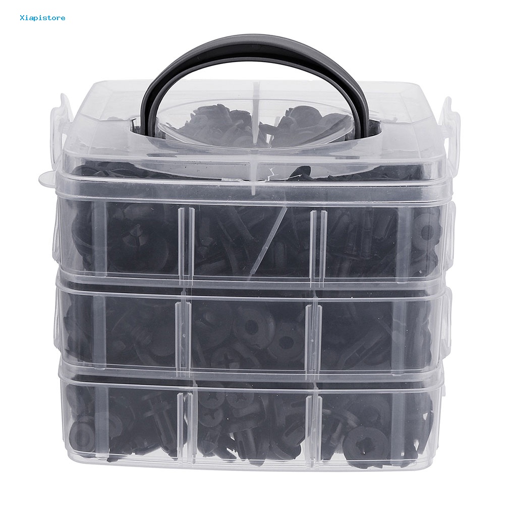 Set 620 Đinh Tán Nhựa Phụ Tùng Cho Xe Ô Tô