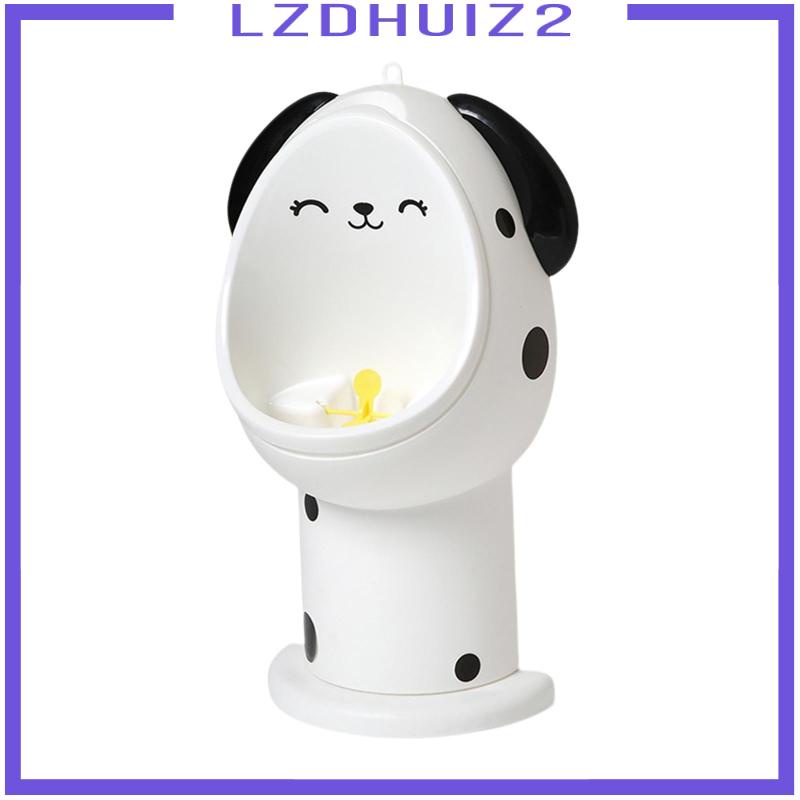 Bô Đi Tiểu Đứng Gắn Tường Họa Tiết Hoạt Hình Dễ Thương Có Thể Điều Chỉnh Chiều Cao Cho Bé