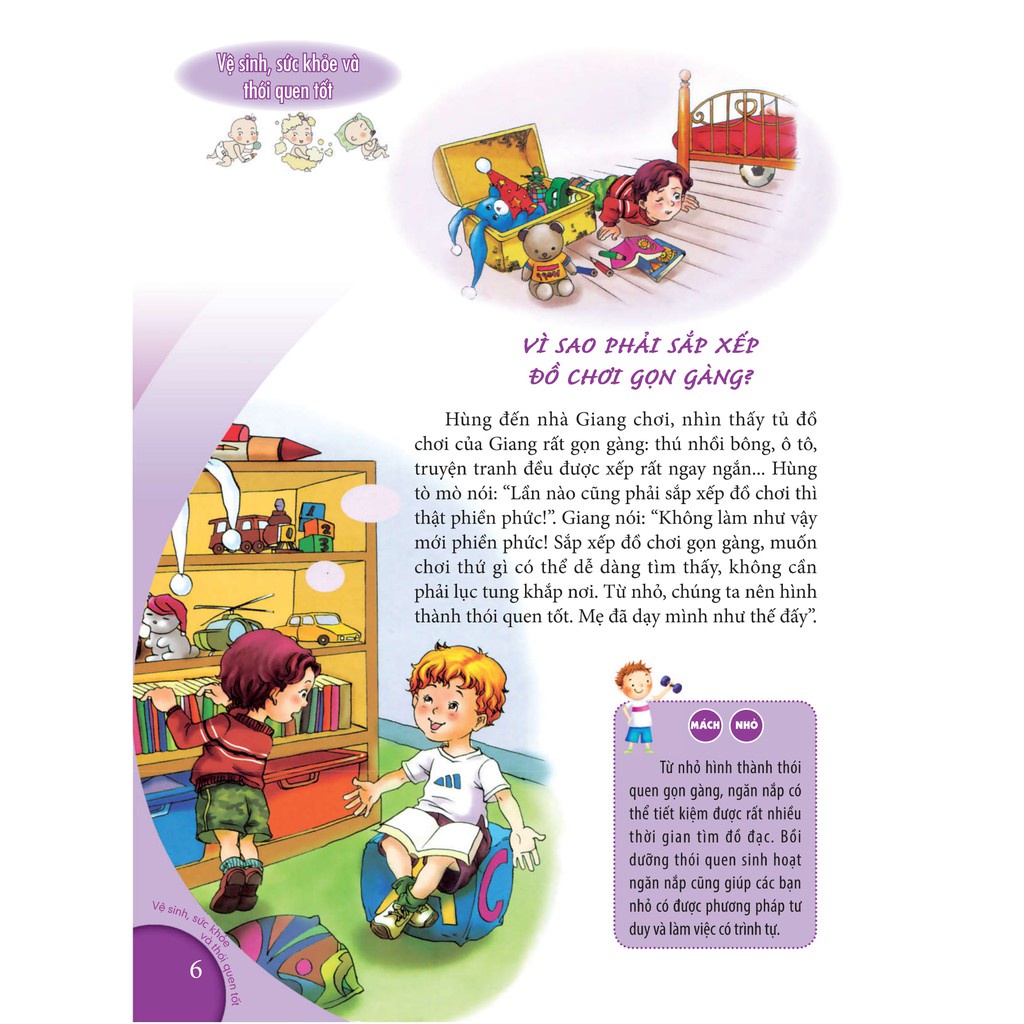 Sách 10 Vạn Câu Hỏi Vì Sao Dành Cho Thiếu Nhi - Vệ Sinh, Sức Khỏe Và Thói Quen Tốt  - Bản Quyền