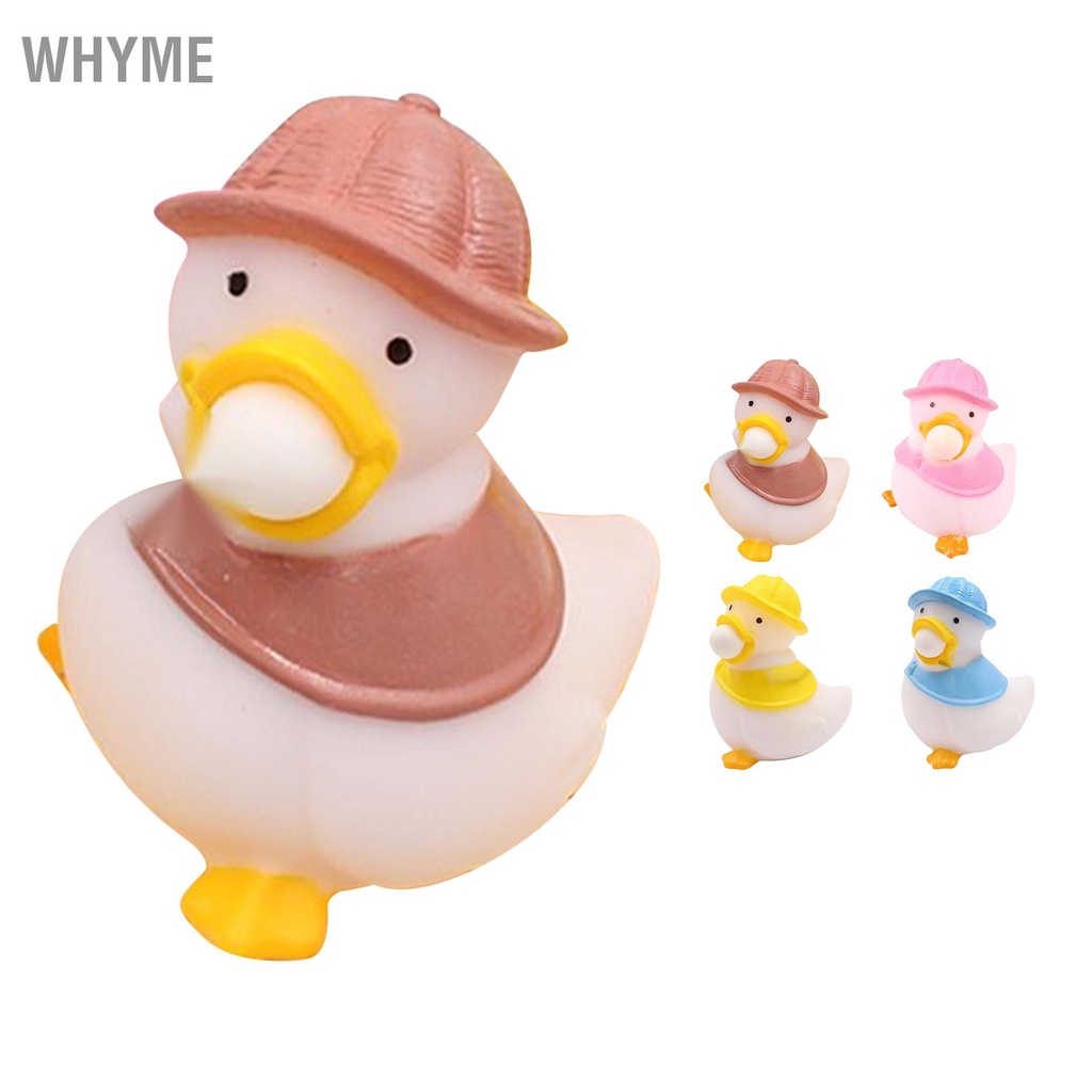 WHYME Bóng Căng Thẳng Vịt Bóp Bong Giảm Lo Âu Mềm Co Giãn Cho Trẻ Em Và Người Lớn