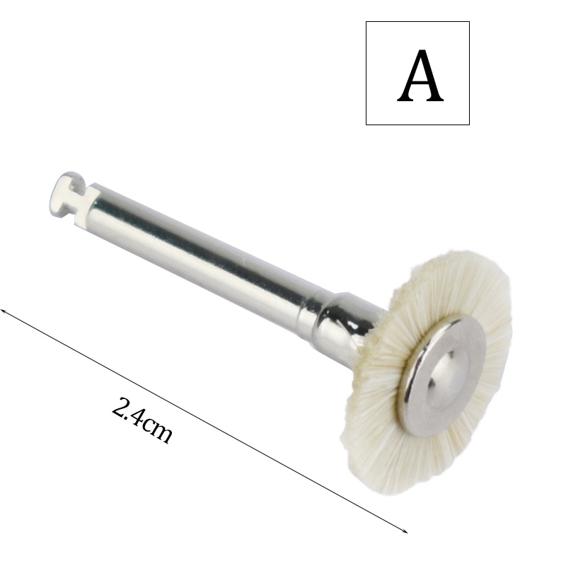 Bàn Chải Đánh Bóng Răng Bằng Len Tốc Độ Thấp Chuyên Dụng Cho Nha Khoa