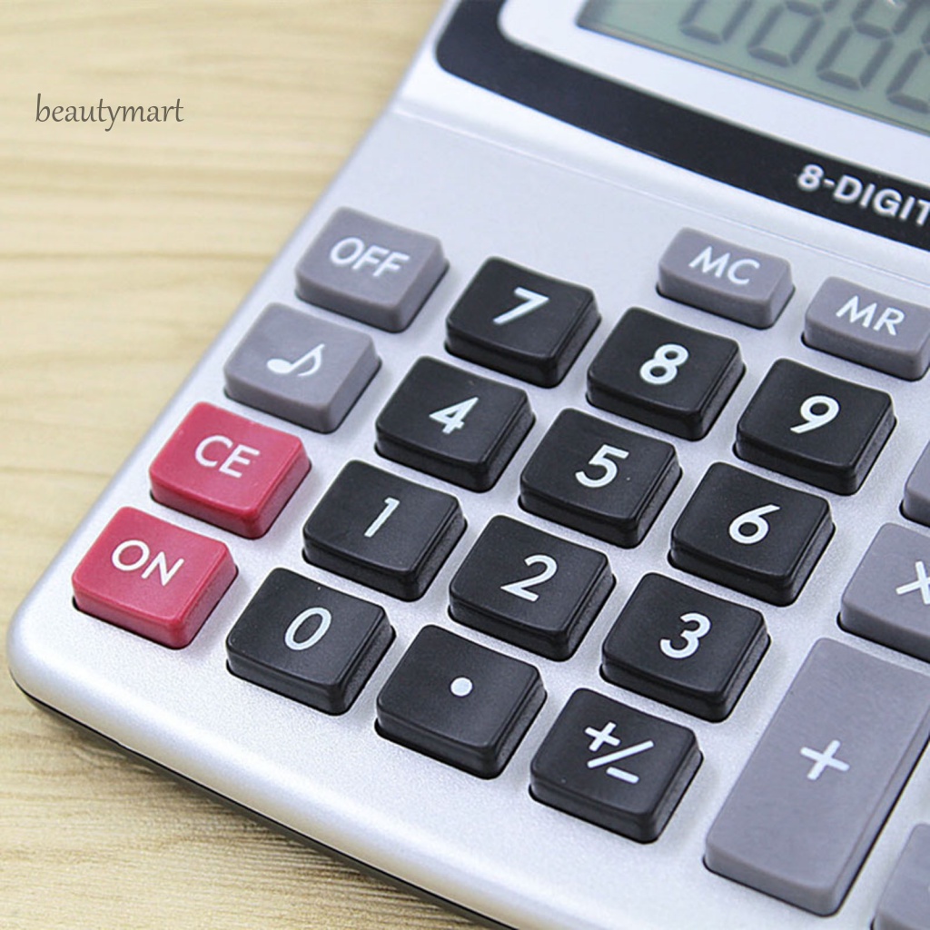 Máy Tính Cầm Tay beautymartm1 Thiết Kế Nút Bấm Lớn Tiện Dụng Cho Học Sinh / Văn Phòng