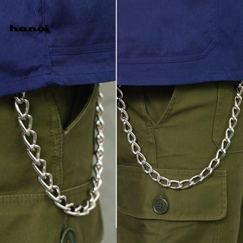 Dây Xích Dày Dặn Phong Cách Punk Hip hop Gắn Thắt Lưng Quần Jean / Ví Thời Trang Cho Nam