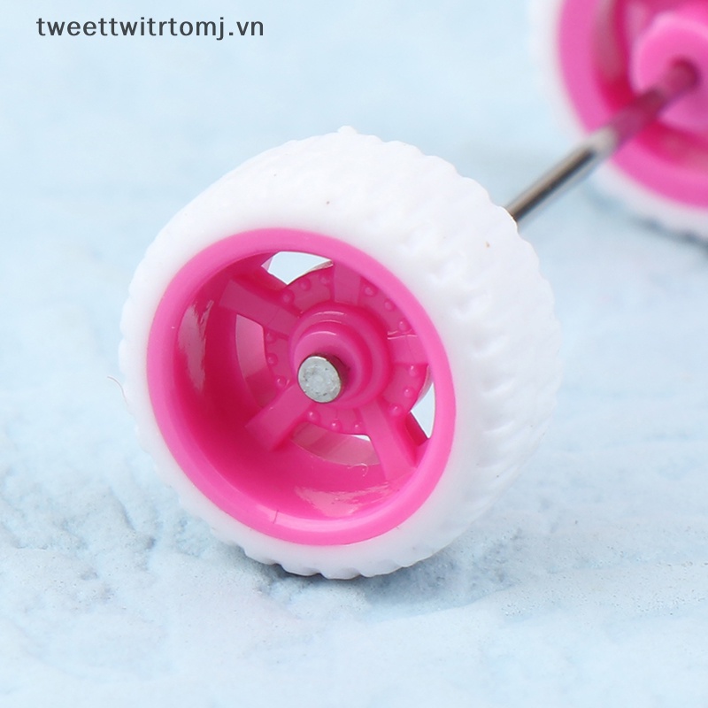 1 Bộ Bánh Xe Cao Su 1: 64 Độc Đáo DIY